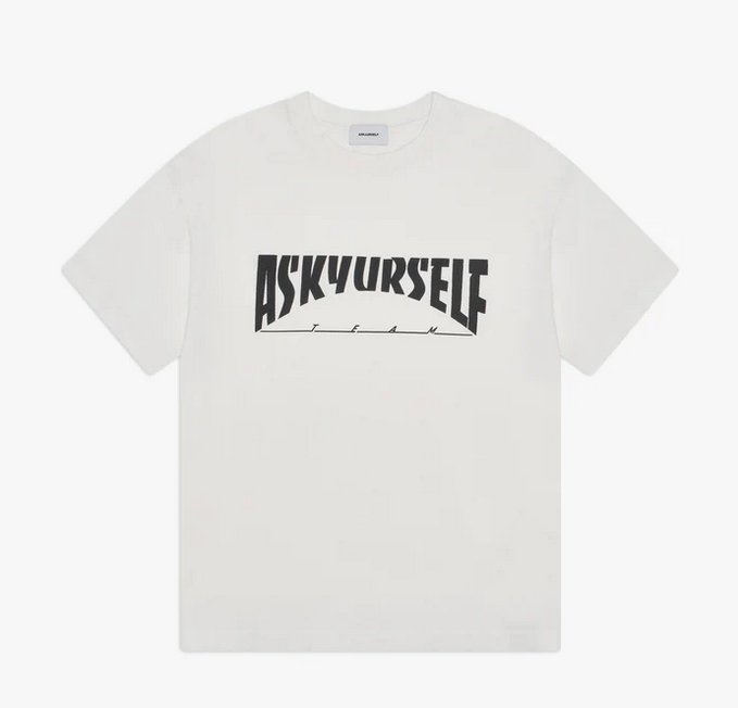 【2024最新作】 OG attitude with brand trendy A │ ASKYURSELF - T-shirt SKATE トップス